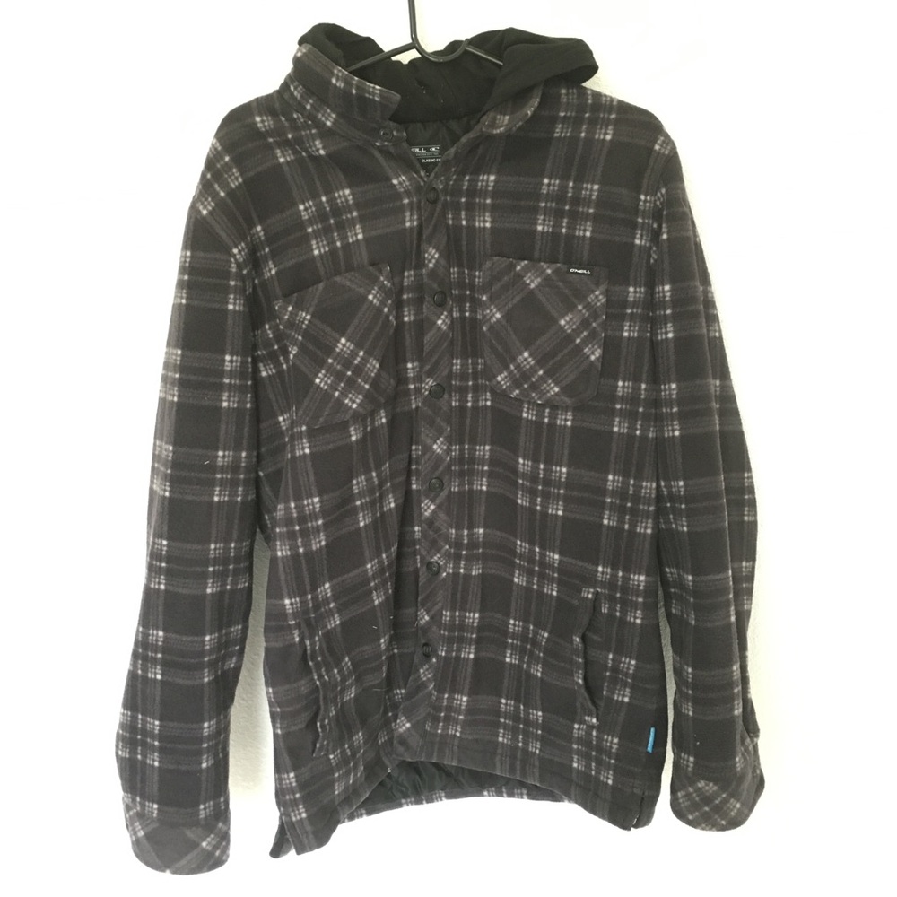O’Neill Men’s Fleece Large Grey Jacket